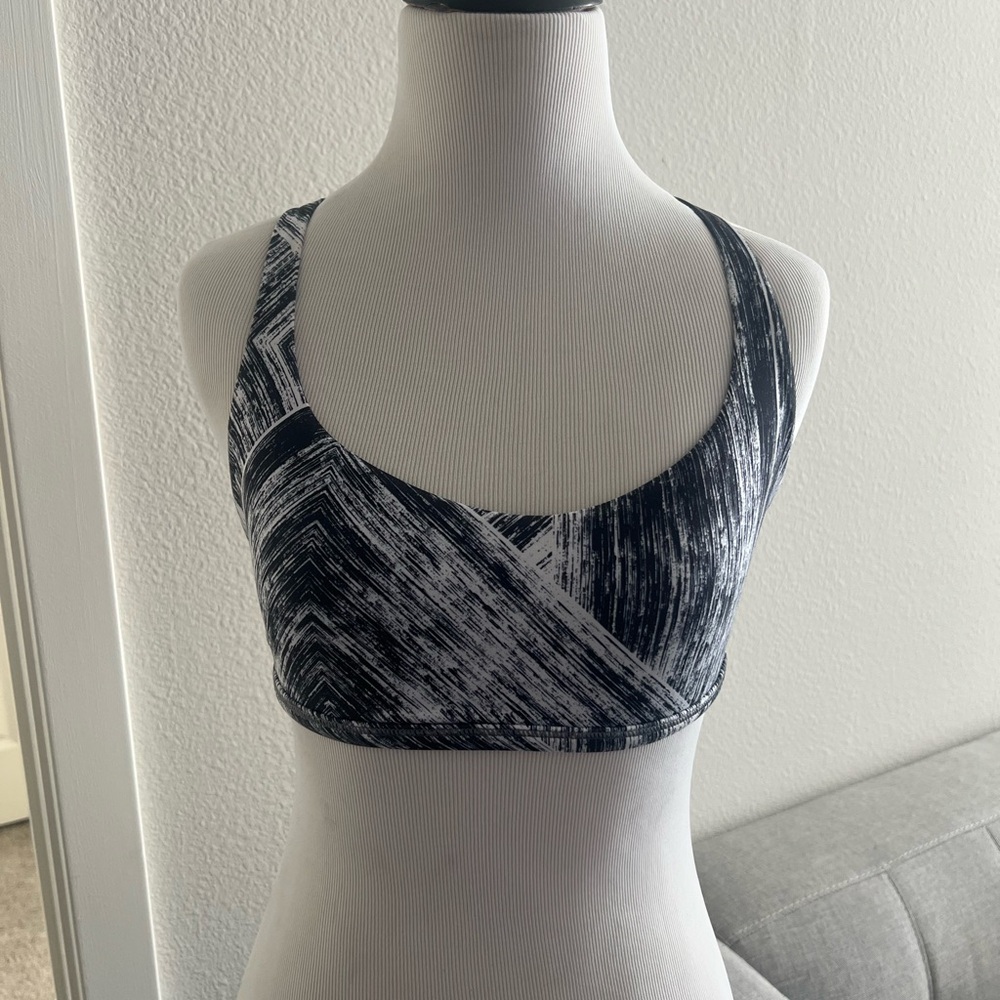 lululemon athletica Monochrome Patterned Sports Bra